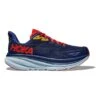 Chaussures HOKA Clifton 9 Wide Bleu Foncé Rouge Brillant Jaune -Hoka Chaussures Boutique hk 1132210 bbd 001