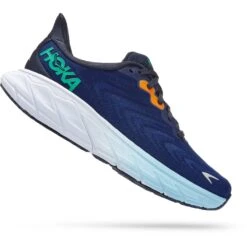 Hoka Chaussures Running Femme - Arahi 6 - Outer Space / Bellwether Blue -Hoka Chaussures Boutique hoka arahi 6 women s running shoes outer space bellwether blue 3 1239539