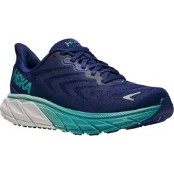 Hoka Chaussures Running Femme - Arahi 6 - Bellwether Blue / Ocean Mist