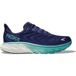 Hoka Chaussures Running Femme - Arahi 6 - Bellwether Blue / Ocean Mist -Hoka Chaussures Boutique hoka arahi 6 womens running shoes bellwether blue ocean mist 5 1502071