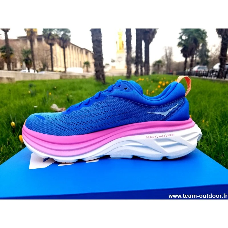 HOKA Bondi 8 Femme Coastal Sky / All Aboard 8 HOKA Bondi 8 Femme Coastal Sky / All Aboard – Image 6