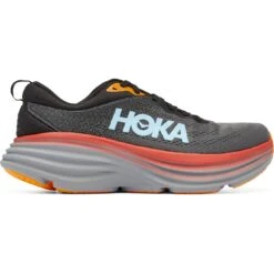 Hoka Chaussures Running Homme - Bondi 8 - Anthracite / Castlerock -Hoka Chaussures Boutique hoka bondi 8 running shoes anthracite castlerock 8 1239624