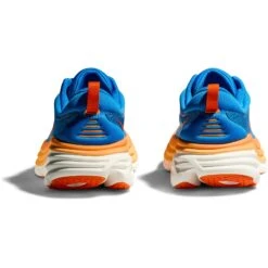 Hoka Chaussures Running Homme - Bondi 8 - Coastal Sky / Vibrant Orange -Hoka Chaussures Boutique hoka bondi 8 running shoes coastal sky vibrant orange 1 1364188 1