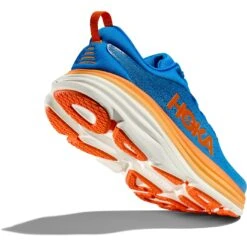 Hoka Chaussures Running Homme - Bondi 8 - Coastal Sky / Vibrant Orange -Hoka Chaussures Boutique hoka bondi 8 running shoes coastal sky vibrant orange 6 1364187 1