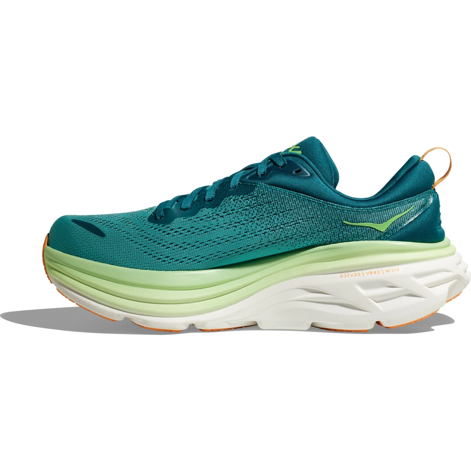 Hoka Chaussures Running Homme - Bondi 8 - Deep Lagoon / Ocean Mist 6 Hoka Chaussures Running Homme - Bondi 8 - Deep Lagoon / Ocean Mist – Image 4