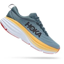 Hoka Chaussures Running - Bondi 8 X-Wide - Goblin Blue / Mountain Spring 11 Hoka Chaussures Running - Bondi 8 X-Wide - Goblin Blue / Mountain Spring -Hoka Chaussures Boutique hoka bondi 8 running shoes goblin blue mountain spring 3 1239770 2