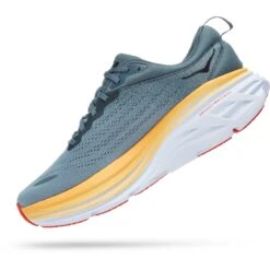 Hoka Chaussures Running Homme - Bondi 8 - Goblin Blue / Mountain Spring -Hoka Chaussures Boutique hoka bondi 8 running shoes goblin blue mountain spring 5 1239772