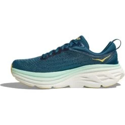 Hoka Chaussures Running Homme - Bondi 8 - Midnight Ocean / Bluesteel -Hoka Chaussures Boutique hoka bondi 8 running shoes midnight ocean bluesteel 1 1502243