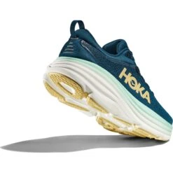 Hoka Chaussures Running Homme - Bondi 8 - Midnight Ocean / Bluesteel -Hoka Chaussures Boutique hoka bondi 8 running shoes midnight ocean bluesteel 2 1502244