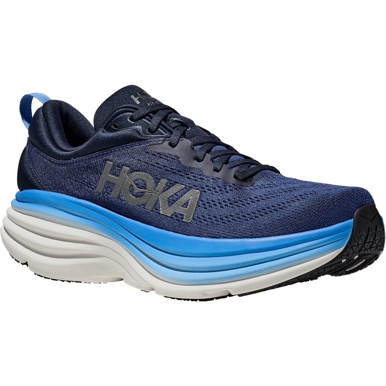 Hoka Chaussures Running Homme - Bondi 8 - Outer Space / All Aboard 3 Hoka Chaussures Running Homme - Bondi 8 - Outer Space / All Aboard