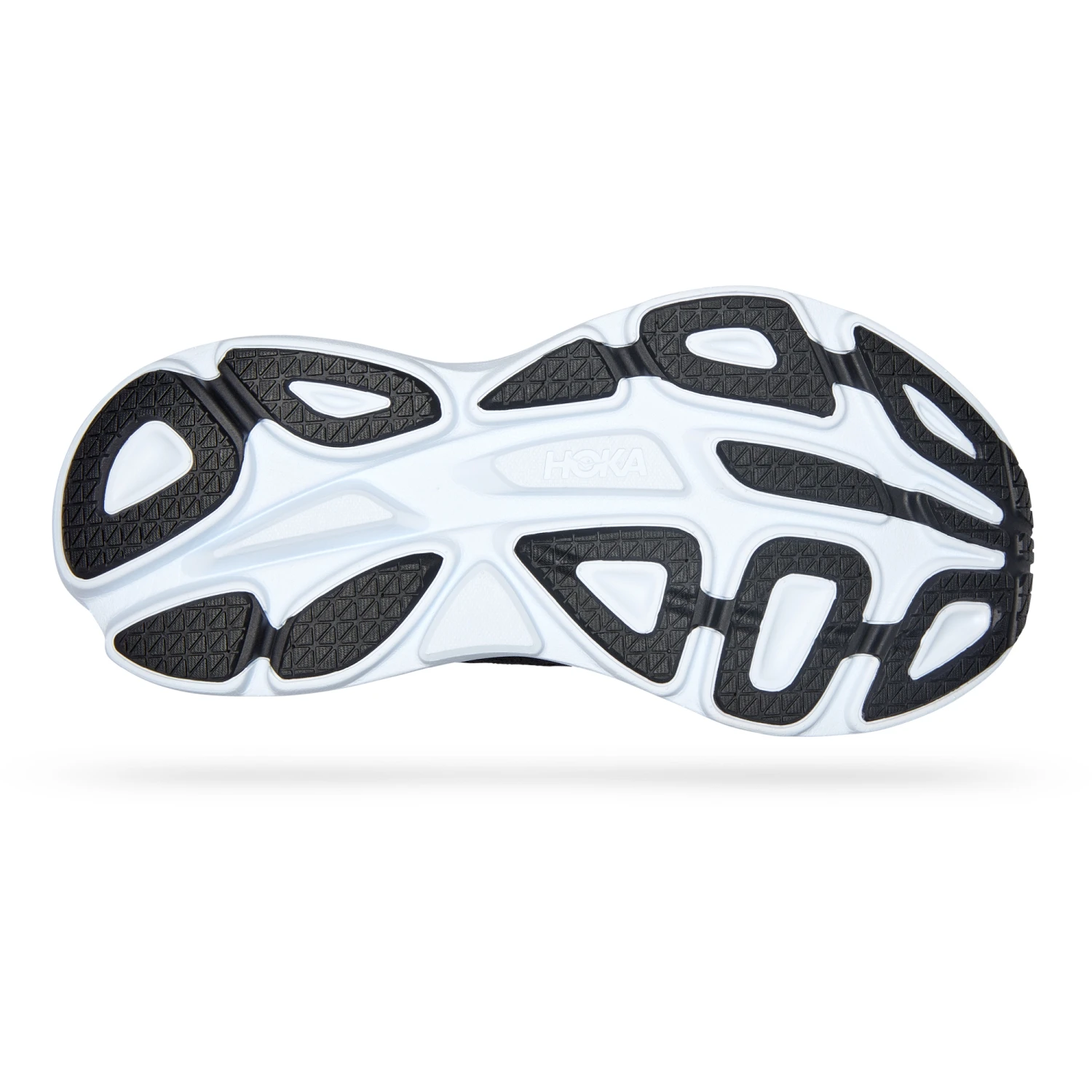 Hoka Chaussures Running Femme - Bondi 8 - Noir / Blanc 10 Hoka Chaussures Running Femme - Bondi 8 - Noir / Blanc – Image 8