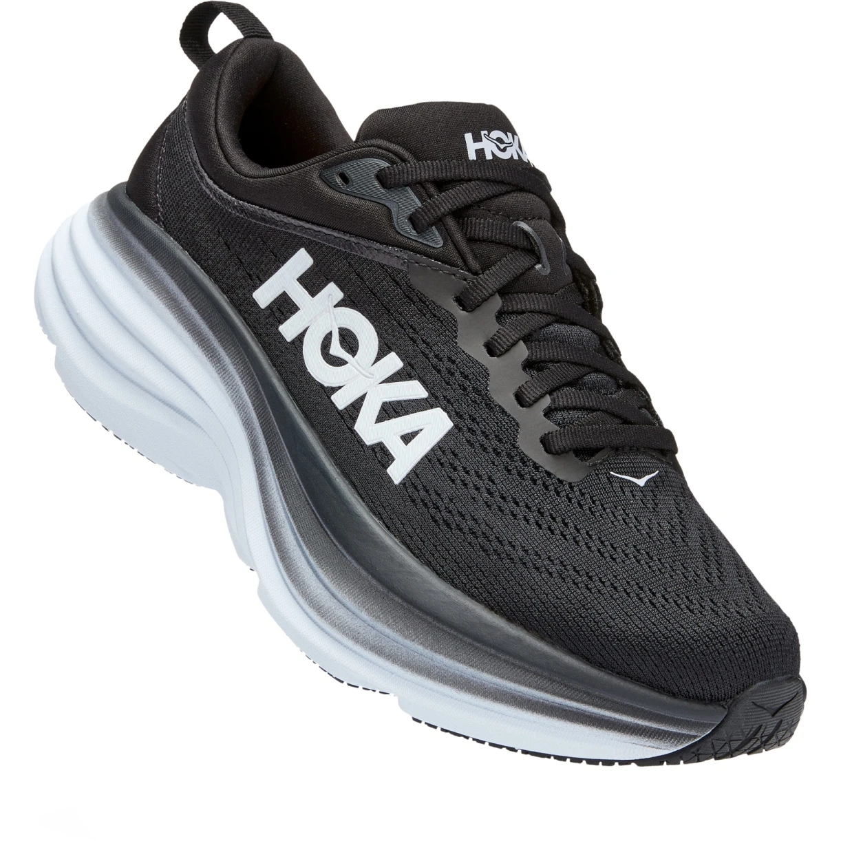 Hoka Chaussures Running Femme - Bondi 8 - Noir / Blanc 3 Hoka Chaussures Running Femme - Bondi 8 - Noir / Blanc