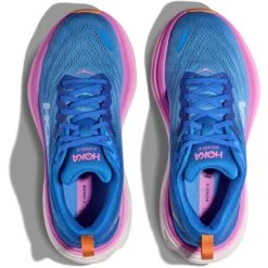 Hoka Chaussures Running Femme - Bondi 8 Wide - Coastal Sky / All Aboard -Hoka Chaussures Boutique hoka bondi 8 women s running shoes coastal sky all aboard 4 1364166 1