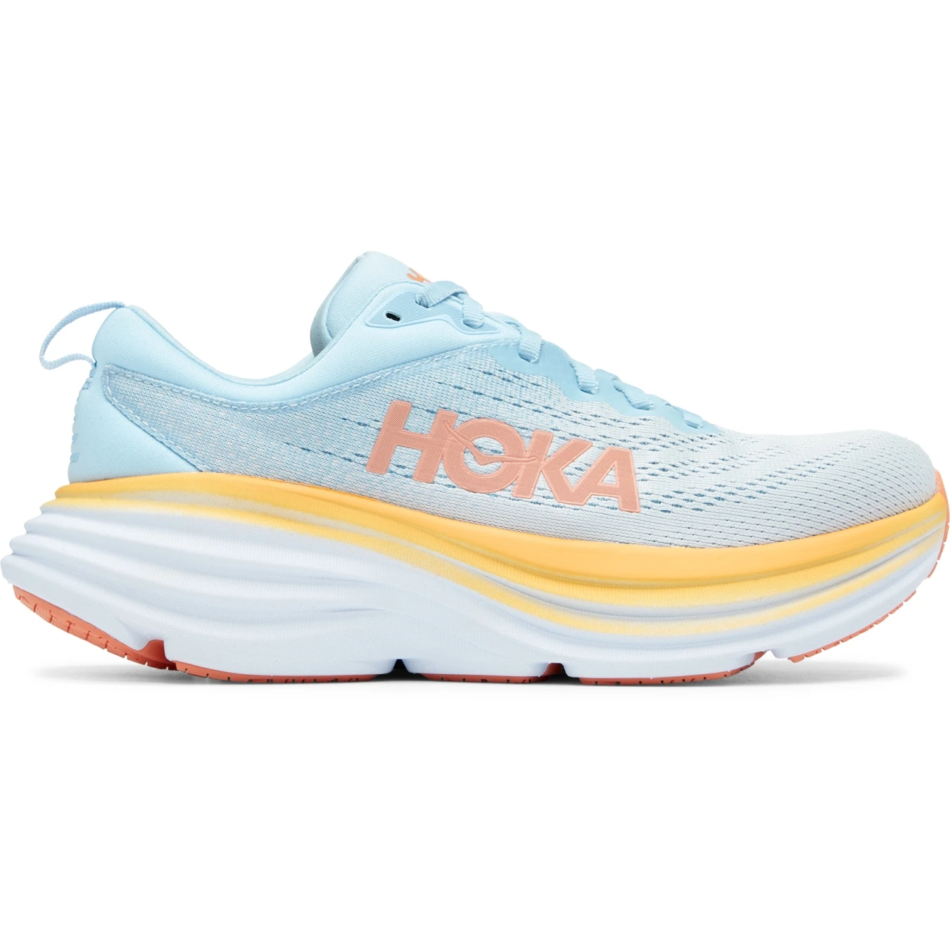Hoka Chaussures Running Femme - Bondi 8 Wide - Summer Song / Country Air 7 Hoka Chaussures Running Femme - Bondi 8 Wide - Summer Song / Country Air – Image 5