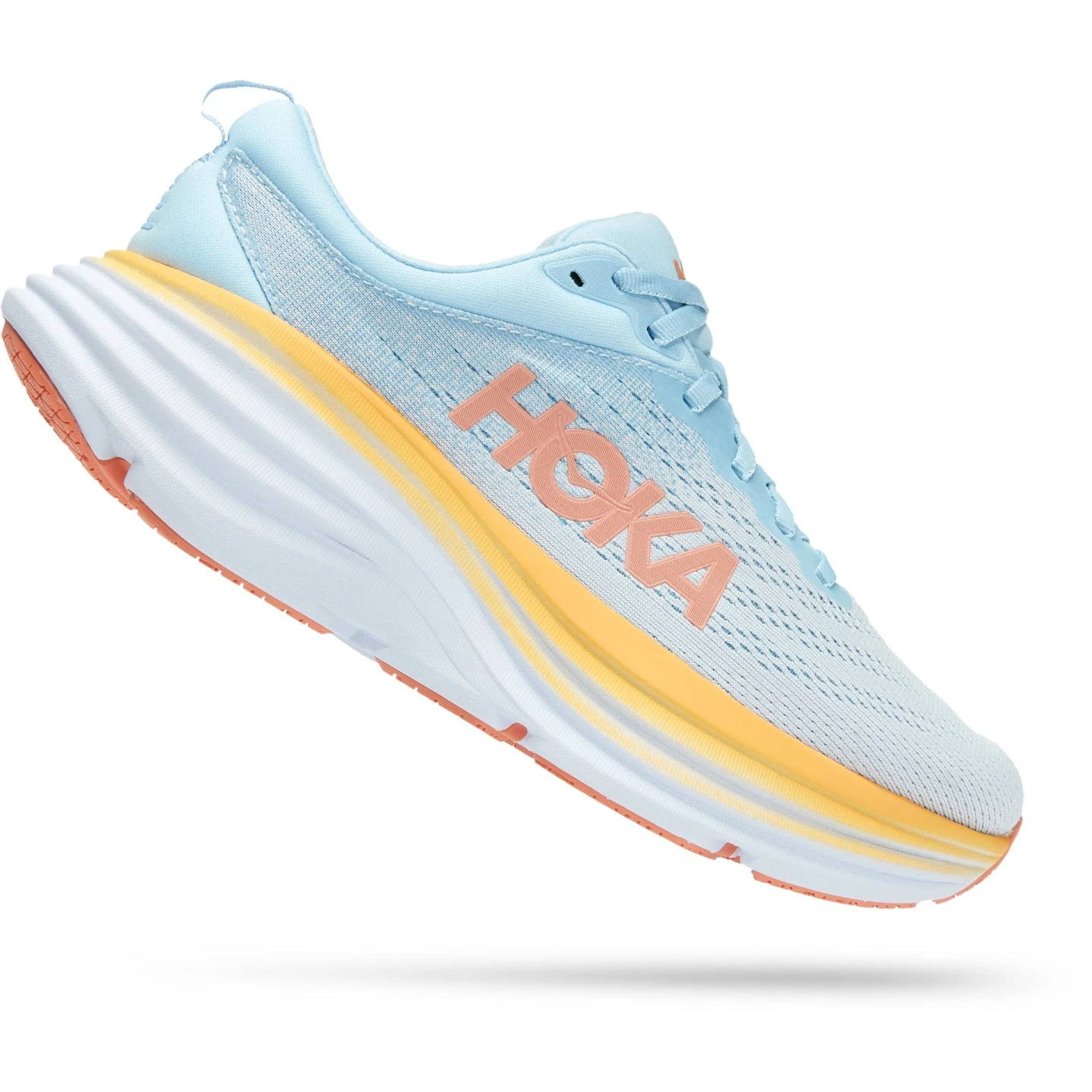 Hoka Chaussures Running Femme - Bondi 8 Wide - Summer Song / Country Air 5 Hoka Chaussures Running Femme - Bondi 8 Wide - Summer Song / Country Air – Image 3