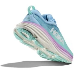 Hoka Chaussures Running Femme - Bondi 8 - Airy Blue / Sunlit Ocean -Hoka Chaussures Boutique hoka bondi 8 womens running shoes airy blue sunlit ocean 2 1502124