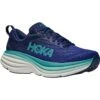Hoka Chaussures Running Femme - Bondi 8 - Bellwether Blue / Evening Sky -Hoka Chaussures Boutique hoka bondi 8 womens running shoes bellwether blue evening sky 2 1502134