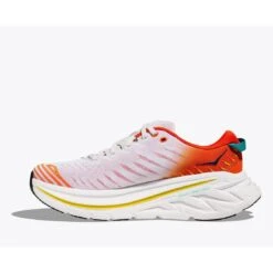 Hoka Chaussures Running - Bondi X - Blanc De Blanc / Flame -Hoka Chaussures Boutique hoka bondi x running shoes blanc de blanc flame 3 1460241