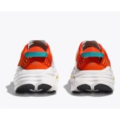 Hoka Chaussures Running - Bondi X - Blanc De Blanc / Flame -Hoka Chaussures Boutique hoka bondi x running shoes blanc de blanc flame 8 1460238