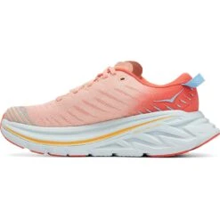 Hoka Chaussures Running Femme - Bondi X - Camellia / Peach Parfait -Hoka Chaussures Boutique hoka bondi x women s running shoes camellia peach parfait 1 1239561