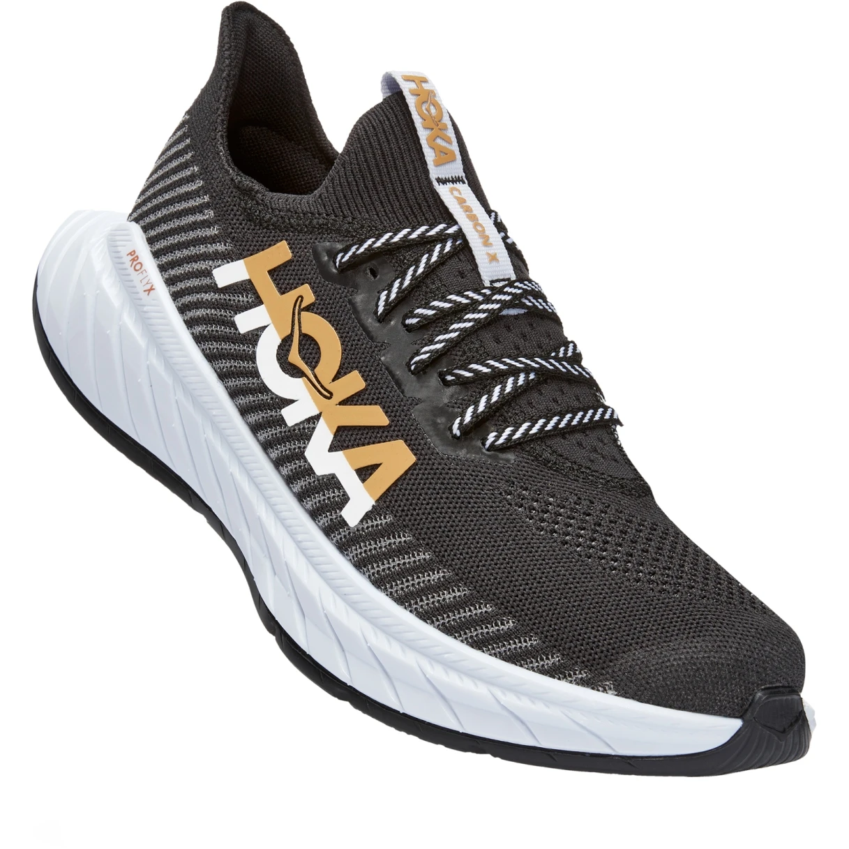 Hoka Chaussures Running Femme - Carbon X 3 - Noir / Blanc 3 Hoka Chaussures Running Femme - Carbon X 3 - Noir / Blanc