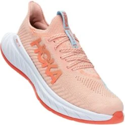 Hoka Chaussures Running Femme - Carbon X 3 - Peach Parfait / Summer Song