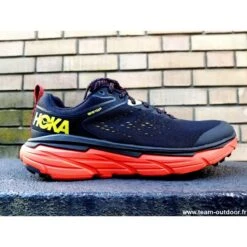 HOKA Challenger ATR 6 GTX Homme Black / Green -Hoka Chaussures Boutique hoka challenger atr 6 gtx homme black green 1