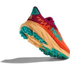 Hoka Chaussures Running Femme - Challenger 7 - Flame / Cherries Jubilee -Hoka Chaussures Boutique hoka challenger atr 7 women s running shoes flame cherries jubilee 1 1439538