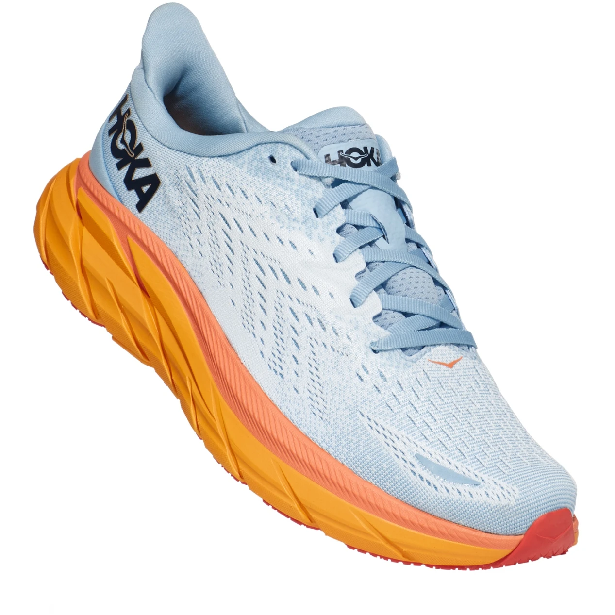 Hoka Chaussures Running Femme - Clifton 8 - Summer Song / Ice Flow 3 Hoka Chaussures Running Femme - Clifton 8 - Summer Song / Ice Flow