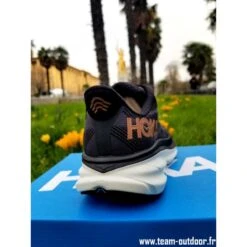 HOKA Clifton 9 Femme Black / Copper -Hoka Chaussures Boutique hoka clifton 9 femme black copper 6