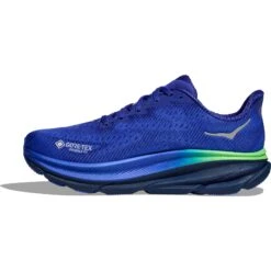 Hoka Chaussures Running - Clifton 9 GTX - Dazzling Blue / Evening Sky -Hoka Chaussures Boutique hoka clifton 9 gtx running shoes dazzling blue evening sky 1 1527595