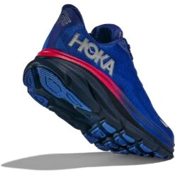 Hoka Chaussures Running Femme - Clifton 9 GTX - Dazzling Blue / Evening Sky -Hoka Chaussures Boutique hoka clifton 9 gtx women s running shoes dazzling blue evening sky 4 1527767