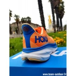 HOKA Clifton 9 Homme Vibrant Orange / Impala -Hoka Chaussures Boutique hoka clifton 9 homme vibrant orange impala 5