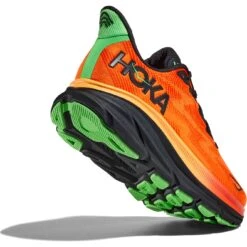 Hoka Chaussures Running Homme - Clifton 9 - Flame / Vibrant Orange -Hoka Chaussures Boutique hoka clifton 9 running shoes flame vibrant orange 6 1502495