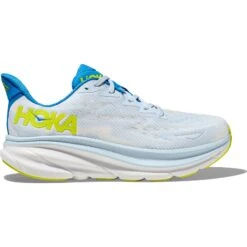 Hoka Chaussures Running Homme - Clifton 9 - Ice Water / Evening Primrose -Hoka Chaussures Boutique hoka clifton 9 running shoes ice water evening primrose 1 1502539