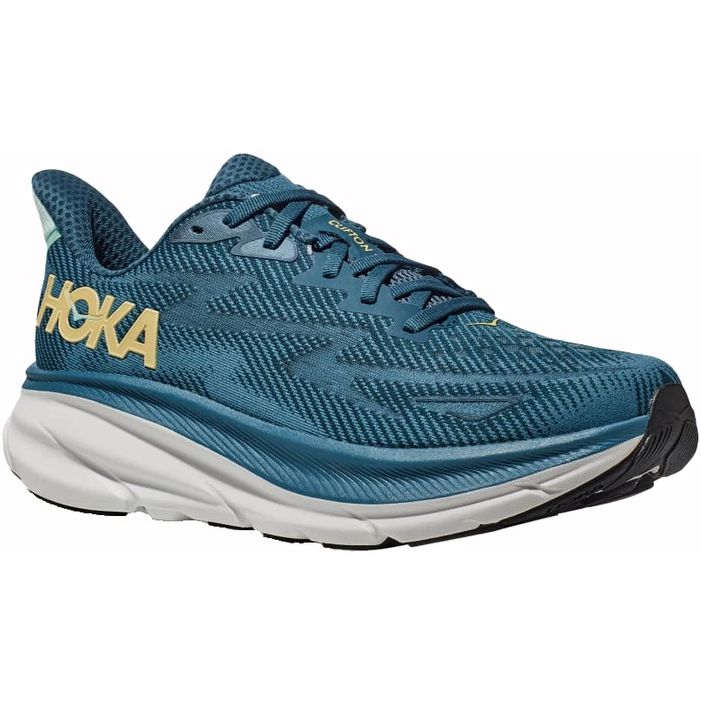 Hoka Chaussures Running Homme - Clifton 9 - Midnight Ocean / Bluesteel 3 Hoka Chaussures Running Homme - Clifton 9 - Midnight Ocean / Bluesteel