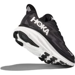 Hoka Chaussures Running Homme - Clifton 9 Wide - Noir / Blanc -Hoka Chaussures Boutique hoka clifton 9 women s running shoes black white 1 1377071 1