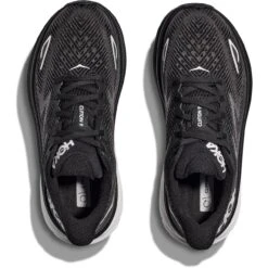 Hoka Chaussures Running Homme - Clifton 9 Wide - Noir / Blanc -Hoka Chaussures Boutique hoka clifton 9 women s running shoes black white 5 1377075 1