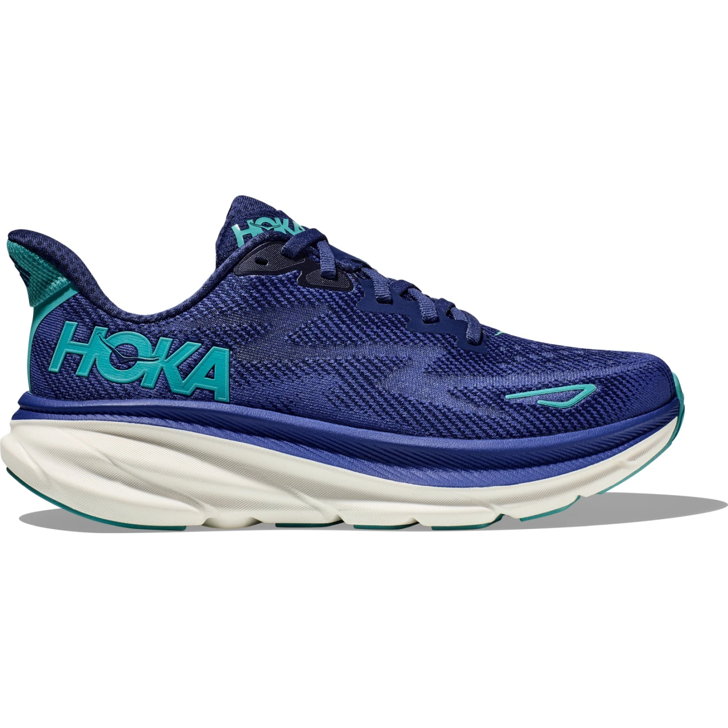 Hoka Chaussures Running Femme - Clifton 9 - Bellwether Blue / Evening Sky 5 Hoka Chaussures Running Femme - Clifton 9 - Bellwether Blue / Evening Sky – Image 3