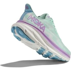 Hoka Chaussures Running Femme - Clifton 9 - Sunlit Ocean / Lilac Mist -Hoka Chaussures Boutique hoka clifton 9 womens running shoes sunlit ocean lilac mist 6 1502381