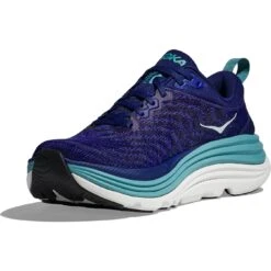 Hoka Chaussures Running Femme - Gaviota 5 - Bellwether Blue / Evening Sky -Hoka Chaussures Boutique hoka gaviota 5 womens running shoes bellwether blue evening sky 6 1502627