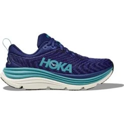 Hoka Chaussures Running Femme - Gaviota 5 - Bellwether Blue / Evening Sky -Hoka Chaussures Boutique hoka gaviota 5 womens running shoes bellwether blue evening sky 7 1502628