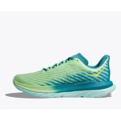 Hoka Chaussures Running - Mach 5 - Lime Glow / Ocean Mist -Hoka Chaussures Boutique hoka mach 5 running shoes lime glow ocean mist1 1 1503115