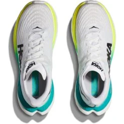 Hoka Chaussures Running - Mach 5 - Blanc / Blue Glass -Hoka Chaussures Boutique hoka mach 5 running shoes white blue glass 2 1503124