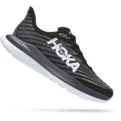 Hoka Chaussures Running Femme - Mach 5 Wide - Noir / Castlerock -Hoka Chaussures Boutique hoka mach 5 women s running shoes black castlerock 1 1240114