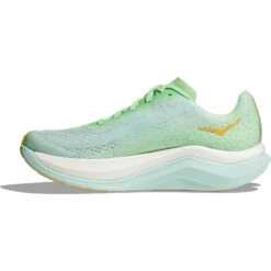 Hoka Chaussures Running Femme - Mach X - Lime Glow / Sunlit Ocean -Hoka Chaussures Boutique hoka mach x womens running shoes lime glow sunlit ocean 2 1503043