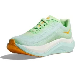 Hoka Chaussures Running Femme - Mach X - Lime Glow / Sunlit Ocean -Hoka Chaussures Boutique hoka mach x womens running shoes lime glow sunlit ocean 6 1503047