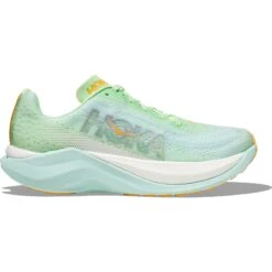 Hoka Chaussures Running Femme - Mach X - Lime Glow / Sunlit Ocean -Hoka Chaussures Boutique hoka mach x womens running shoes lime glow sunlit ocean 7 1503048