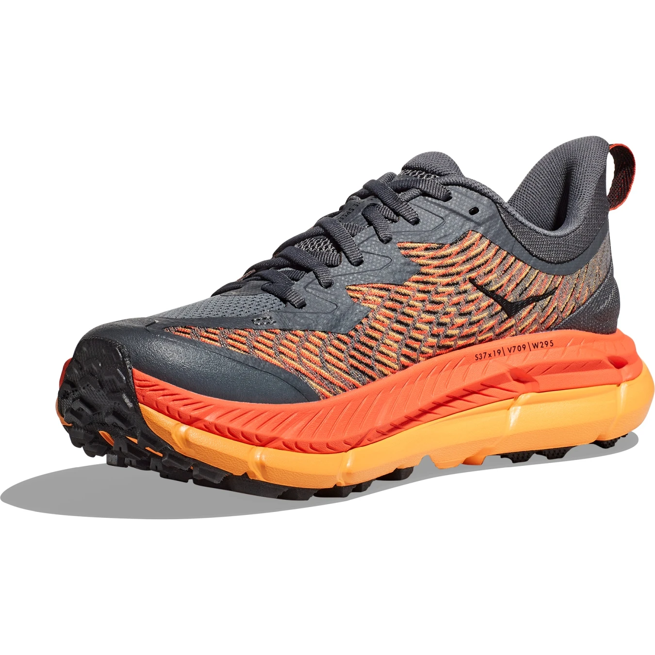 Hoka Chaussures Running Homme - Mafate Speed 4 - Castlerock / Noir 4 Hoka Chaussures Running Homme - Mafate Speed 4 - Castlerock / Noir – Image 2