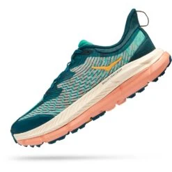 Hoka Chaussures Running Femme - Mafate Speed 4 - Deep Teal / Water Garden -Hoka Chaussures Boutique hoka mafate speed 4 women s running shoes deep teal water garden 8 1240212